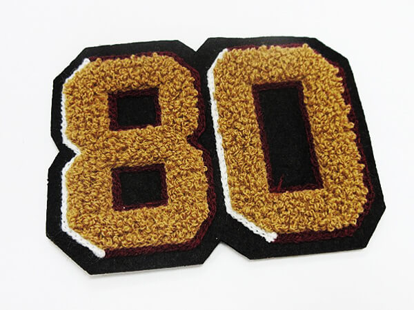 3D embroidery patch